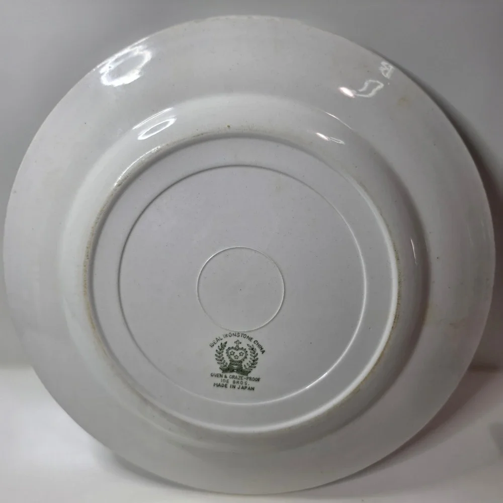 Ideal Ironstone three plates